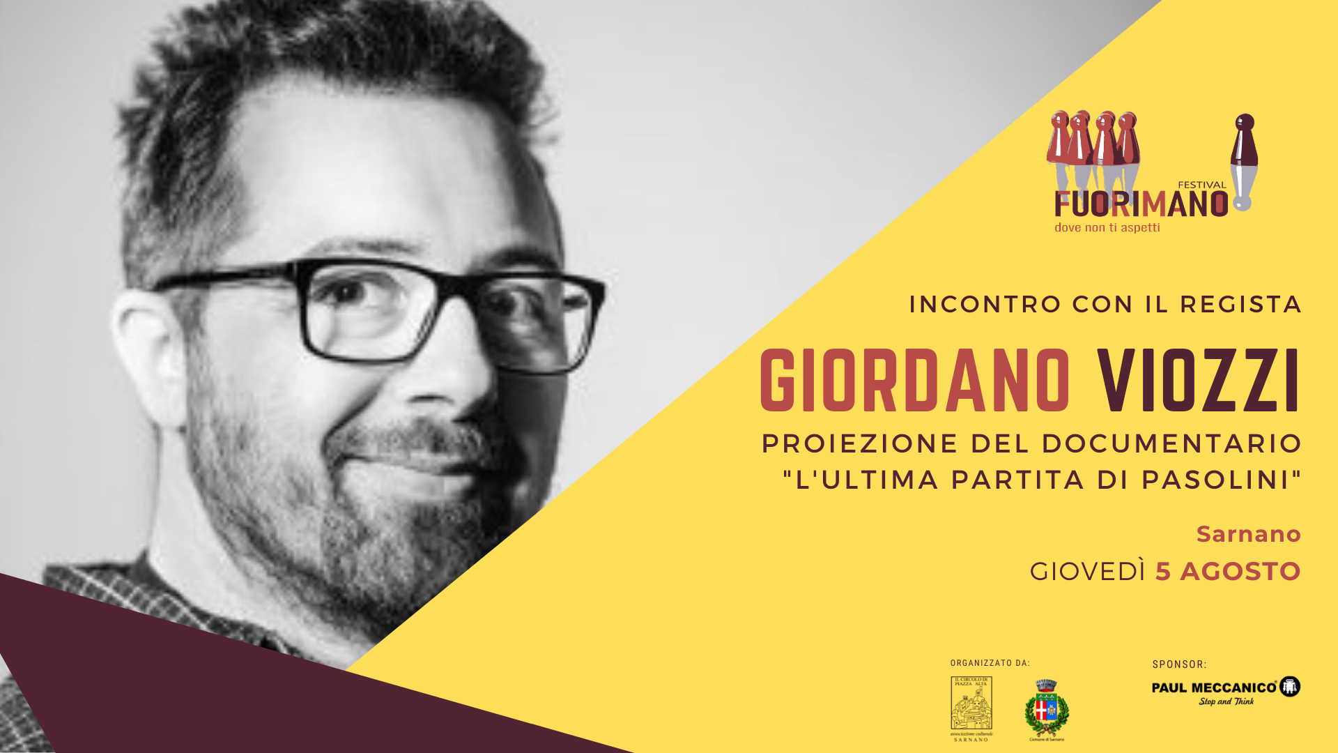 Giordano Viozzi - FuoriMano Festival