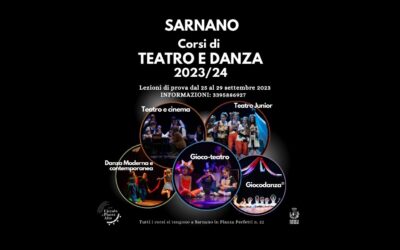 Corsi di teatro e danza a Sarnano: edizione 2023-24