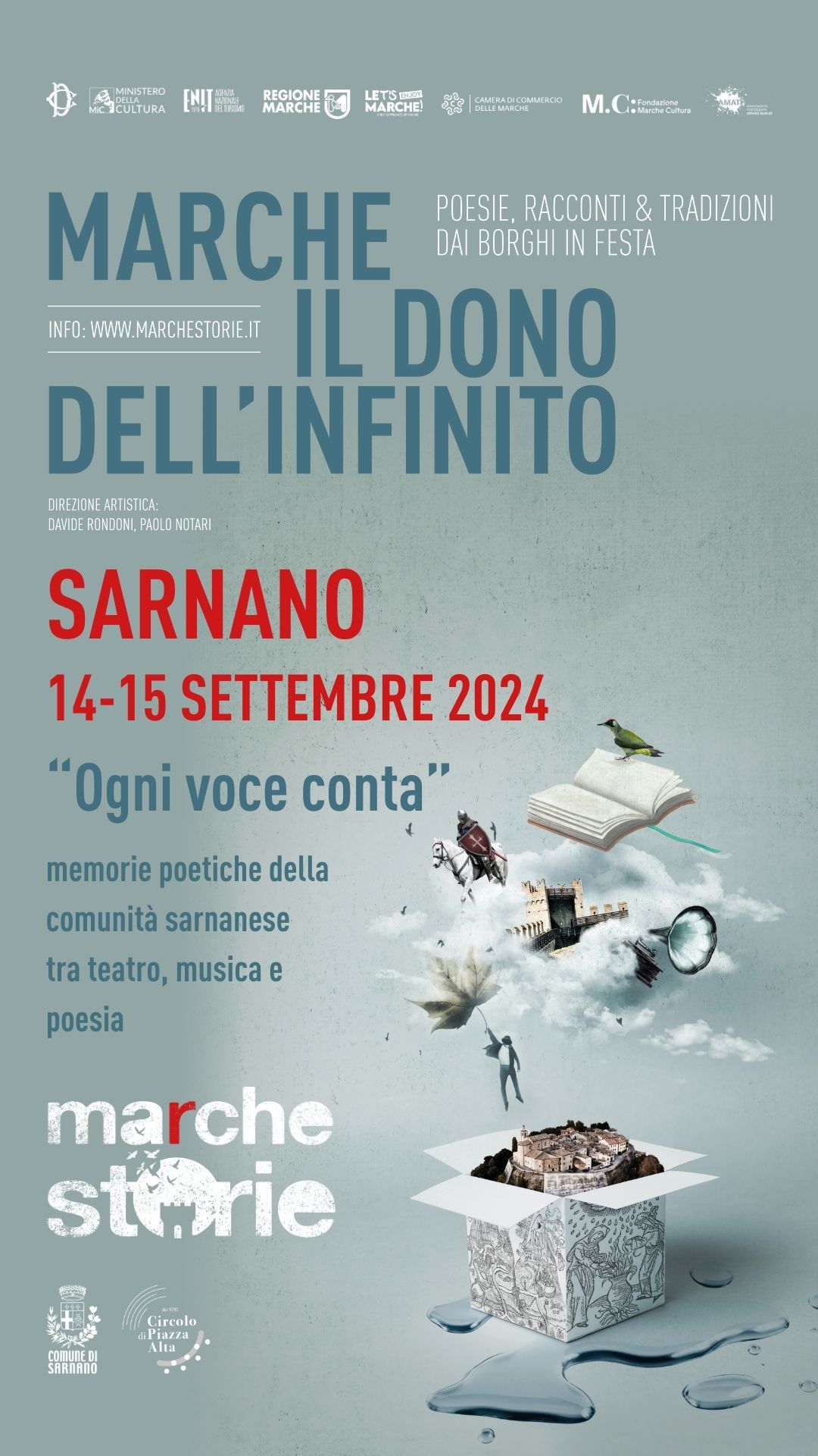 Storia-generica Marchestorie 2024 a Sarnano - 14 e 15 settembre