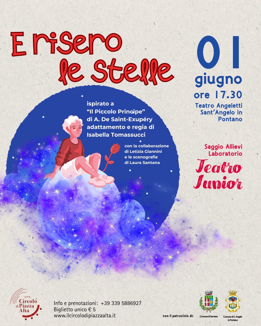 4 E risero le stelle - - Saggi laboratori teatrali 2025