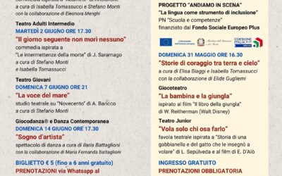 Spettacoli finali corsi di teatro e danza 2026: un mese ricco di storie